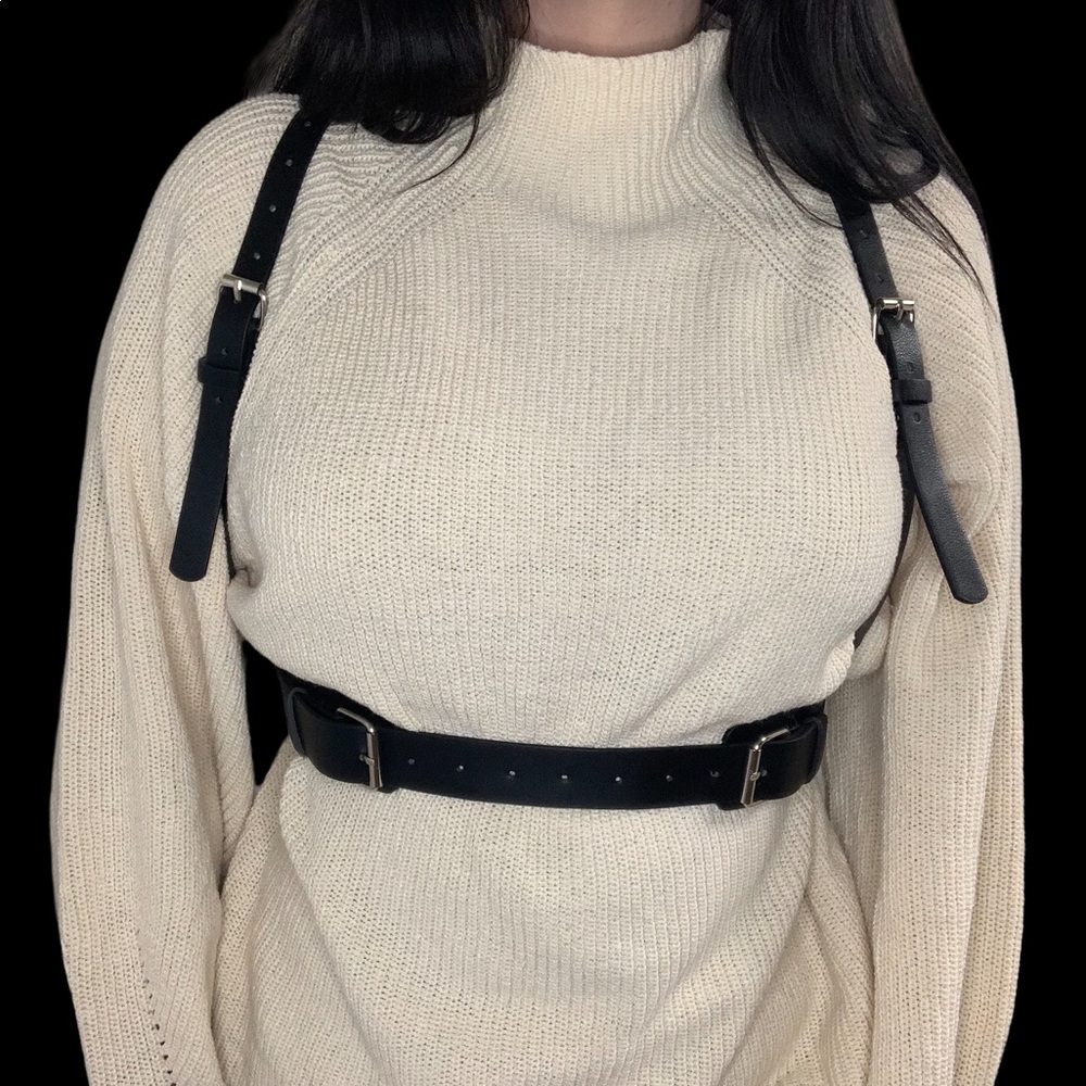High Waisted Harness Belt